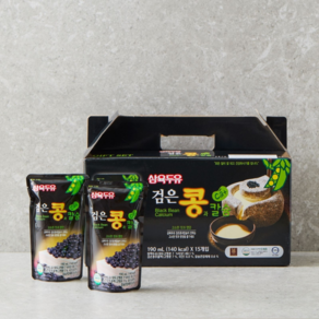 [KT알파쇼핑][삼육두유] 검은콩과 칼슘 두유 파우치 190ml x 45팩, 45개