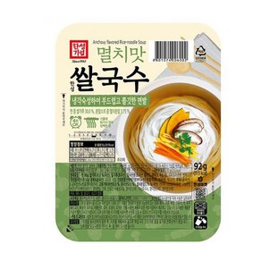 한성기업 멸치맛 쌀국수, 92g, 30개