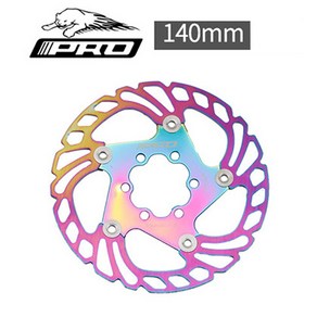 IIIPRO 자전거 브레이크 로터 디스코 180mm 203 플로팅 MTB 산악 부품, 04 140mm Coloful, 1개