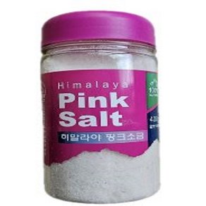 히말라야 핑크 솔트 천연 암염 소금 선물용 판촉용, 1개, 400g