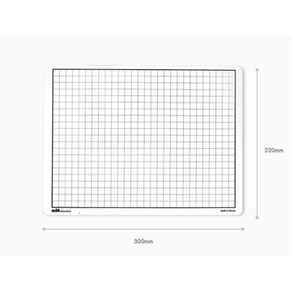 수연산 구구단 그래프 화이트보드 모눈종이판 어린이집교구, 모눈칸 1cm, 1개