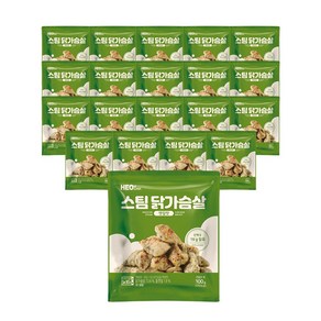 허닭 스팀 닭가슴살 깻잎맛, 100g, 20개