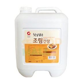 청정원 햇살담은 자연숙성 조림간장 15L, 1개