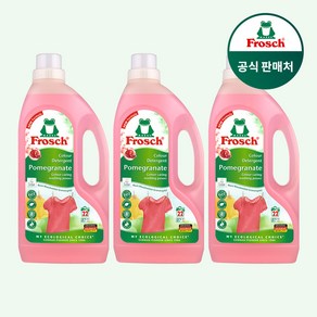 [공효진 세제] 프로쉬 세탁세제 석류 1.5L 단품 혜자로운 국민 세제, 3개