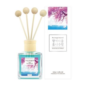 향기마을 홈 내추럴 디퓨저 125ml, 아쿠아 체리블라썸