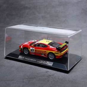 브라고 1:43 레이스 페라리 F430 GTC 2008 No97 하이퀄리티 자동차피규어 다이캐스트, 1개