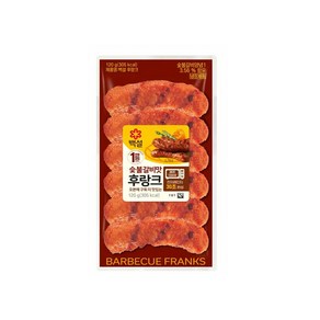 백설 (냉장)[백설]숯불갈비후랑크 후랑크소시지, 20개, 120g