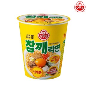 오뚜기 참깨라면 컵 65g, 24개