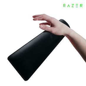 [레이저코리아] RAZER 손목받침대 Ergonomic Wrist Rest 웨이코스 정품 팜레스트 풀배열사이즈 손목받침대