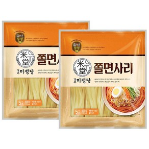 (냉장)[즐거운동행]미정당쫄면사리, 2개, 800g