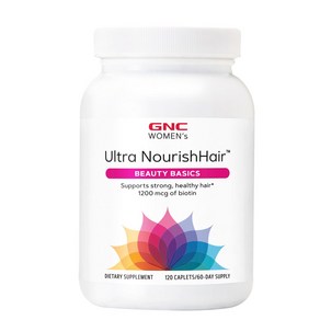 GNC 지엔시 Womens Ulta NouishHai 120정, 1개