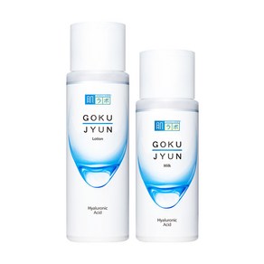 하다라보 고쿠쥰 로션(고보습화장수) 170ml +하다라보 고쿠쥰 밀크(고보습에멀전) 140ml, 1세트, 상세설명 참조