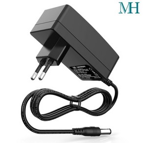 [명호전자] 아답터 100~240V / 5V 3A [내경2.1~2.5mm/외경5.5mm] 전원 코드 일체형 [박스포장], 1개