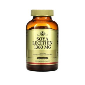 솔가레시틴 Soya Lecithin 대두레시틴 1360 mg 100 소프트젤, 100정, 1개