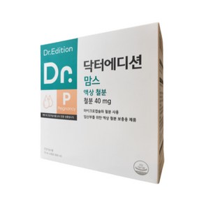 에프앤디넷 닥터에디션 맘스 액상 철분 40mg 임산부 전용 [60포], 600ml, 1박스