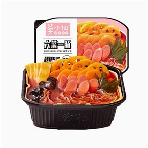 중국 모쇼샌 6가지야채소세지즉석훠궈 자체발열, 1개, 250g