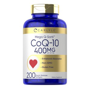 칼라일 CoQ-10 400mg 퀵 릴리즈 소프트젤