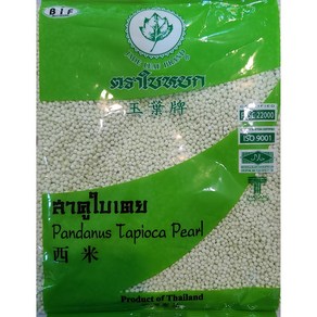 [THAI 태국] JADE LEAF BRAND 타피오카펄 Tapioca Pearl 400g worldfood