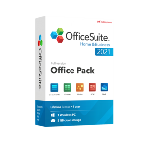 OfficeSuite(오피스스위트) Home & Business 2021 | 영구 라이선스 (1User)