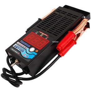 디지털 밧데리 테스터기 BT-100D 테스타기 잔량측정 배터리 테스터기 공구 BATTERY 베터리 특수공구, 1개