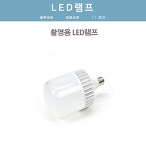 촬영용 led 램프/형광등 램프, led100w(고광량 전신의류 및 영상), 1개