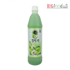 청솔 청사과 원액 835ml, 1개