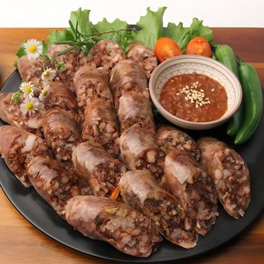 미트타임 피순대 천연돈장 고기 가득 토속 순대, 400g, 3개