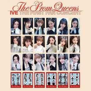 [국내배송]아이브 IVE 콘서트 포카 앨범The Pom Queens 양면 포카 24장 36장 18장