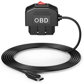 OBD OBD2 to 마이크로 C타입 미니 USB 충전기 전원 케이블 대시 카메라 자동차 DVR 24 시간 주차 액세서리 15W 배터리 보호, 02 Mini USB Staight