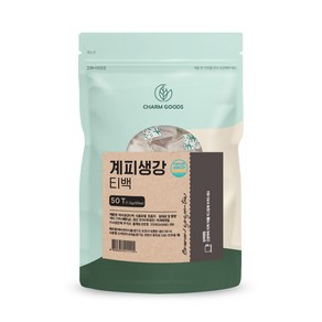 계피생강차 티백 시나몬 생강 차 티 물 HACCP 인증, 1.5g, 50개입, 1개