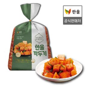 기타 한울 깍두기 1kg, 없음, 1개