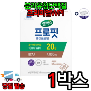 셀렉스 프로핏 웨이프로틴 초콜릿 파우더 스틱 근육 분리유청단백질 BCAA 락토프리 웨이프로틴 단백질보충제 류신 파우더 아미노산, 330g, 1개