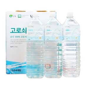 윤플러스 강원도 인제 고로쇠 수액, 6개, 1.5L