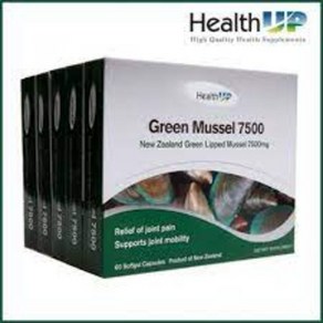 [헬스업] 푸른홍합 오일엑스트라 7500mg 60x4박스 240캡슐, 4개, 240정