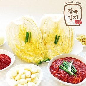 [장독 김장세트] 김장을 더 편하게 HACCP인증 국산 김장키트 (6kg+3kg), 절임배추6kg+김치양념3kg, 감사합니다., 9kg