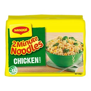 매기 2분 치킨맛 라면 5개입 Maggi Chicken Flavou Instant Noodles, 1개