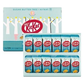 KitKat 미니 슈가 버터 트리 맛 12개입, 1개