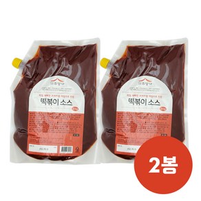 고추명가 떡볶이소스 2kg (냉장), 2개