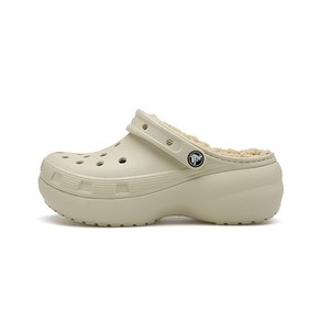 S마켓 NC고잔 CROCS 크록스 클래식 플랫폼 라인드 클로그 (207938-2Y2) 겨울 클로그 따뜻하고 보송보송한 내부촉감! 가볍고 편안함을 제공!