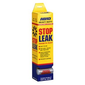 ABRO STOP LEAK 아브로 냉각장치 분말식첨가제 라디에이터 누수보조제 / 라지에다 누수방지제, 1개