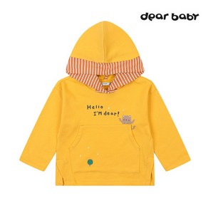 아가방 윈 후드배색티셔츠 YELLOW 01O53100287