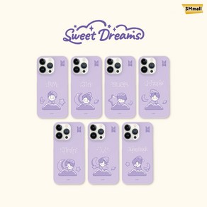 BTS 타이니탄 폰케이스 Sweet Deams 슬림핏 케이스 갤럭시