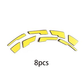 3D 타이어 문자 스티커 고무 반사 방수 레이싱 휠 맞춤형 데칼 자동차 오토바이 스타일, 03 C