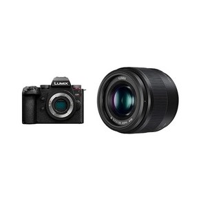 파나소닉 루믹스 DC-G9M2BODY 마이크로 포서즈 카메라 G 렌즈 25mm F1.7 ASPHH-H025K, DC-G9M2BODY Mico Fou Thids, 1개