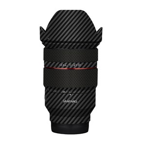 삼양용 스킨 E 마운트 렌즈 데칼 스킨 삼양 AF 24-70mm F2.8 렌즈 스티커 24-70 F2.8 2470F2.8, 12 Cabon Fibe Black, 1개