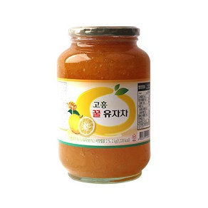 고흥 꿀 유자차 2kg 1박스 6개세트, 6개, 1개입