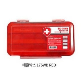 [낚시장터 몽크로스 MC-176WB 태클박스 소품케이스 낚시소품, 화이트, 1개