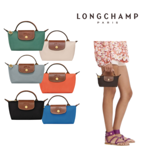 롱샴 르 플리아쥬 미니 오리지널 탑핸들 파우치 미니백 토트백 여성 가방 Longchamp