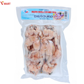 Vmat 베트남 냉동 식용 개구리 thit ech nguyen con 450g, 1개