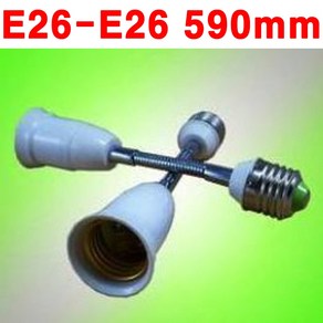 서현 E26-E26 590mm 자바라소켓, 1개